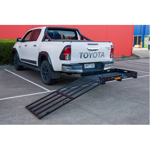 118Cm X 71Cm Mobility Scooter Wheelchair Carrier Atv Ramp Trailer